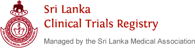 Sri Lanka Clinical Trials Registry (SLCTR)